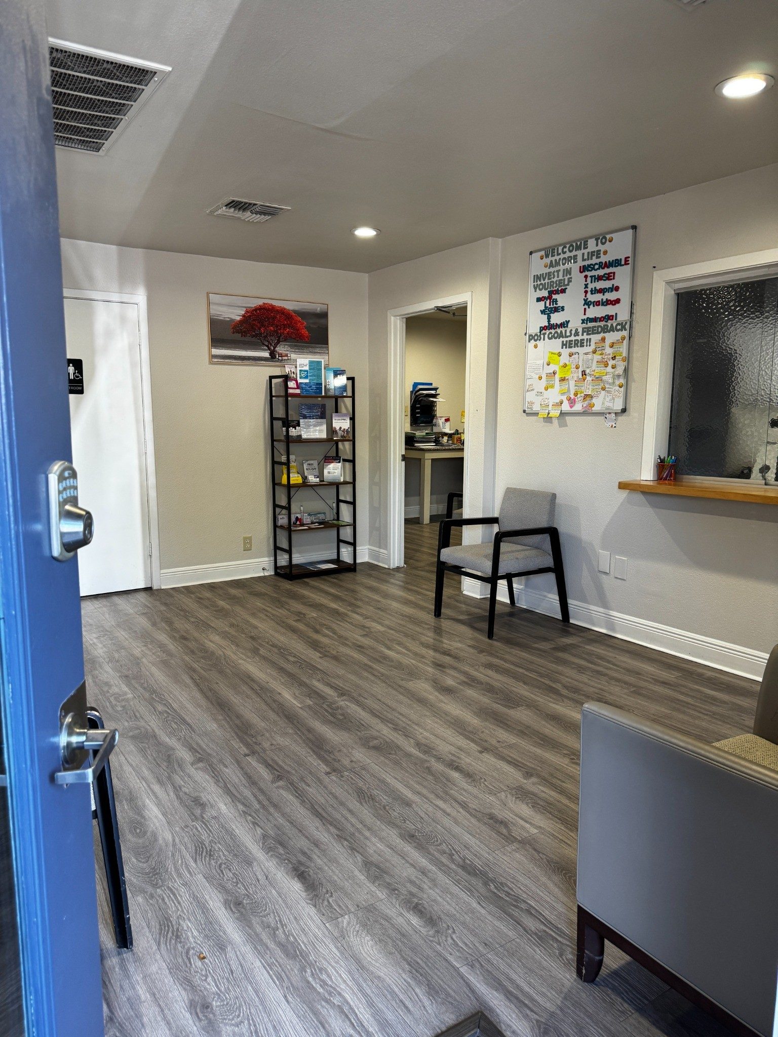 Amore Life waiting area