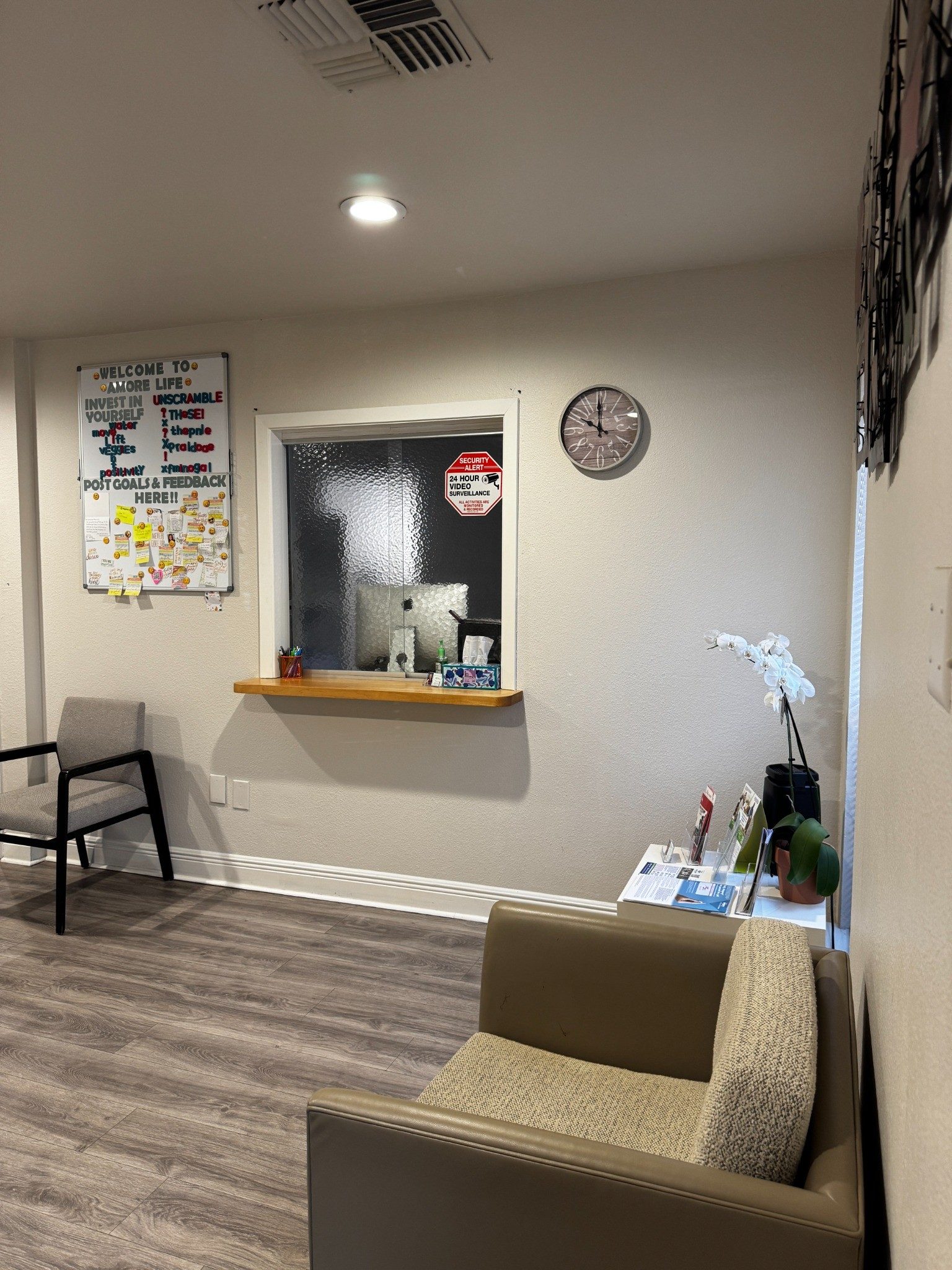 Amore Life reception area